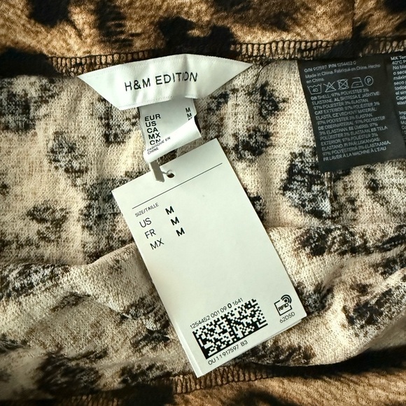 NWT H&M Animal Print Pencil Skirt - Picture 7 of 8